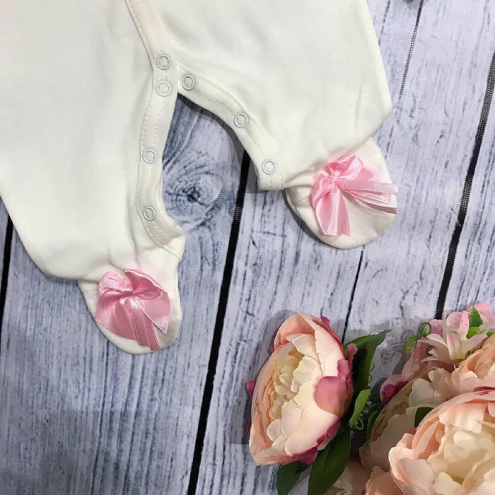 125. Комбинезон с шапкой и царапками,100% хлопок интерлок