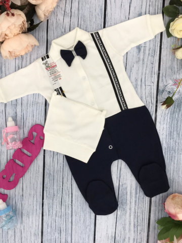 Купить оптом 207. Комбинезон ясельный с шапкой,100% хлопок интерлок в Дзержинске