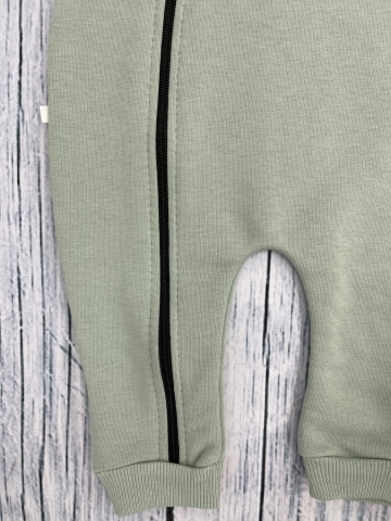 315-ОЛ. Комбинезон с капюшоном, хлопок 65%, 35% ПЭ, 3-х нитка без начеса + интерлок 62,68,74,80